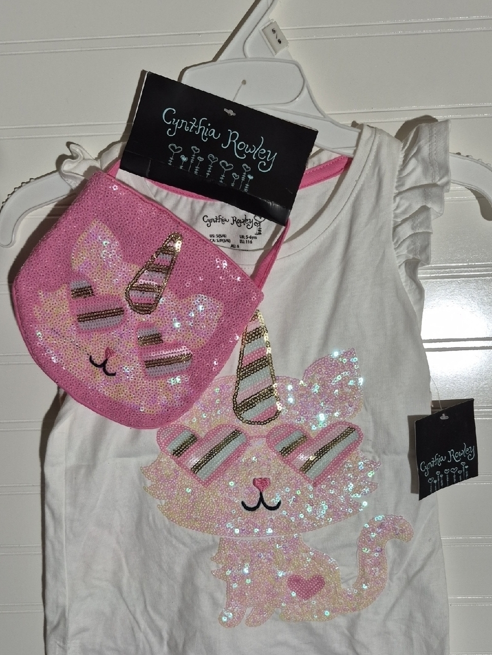 Girls Spring Set With Purse - Picture 2 of 6